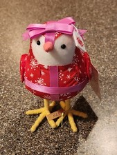 Target Wondershop Holiday 2022 Bow Christmas Fabric Bird Featherly Friends
