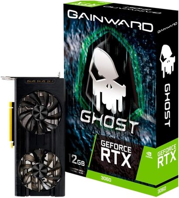 GAINWARD GeForce RTX3060 GHOST 12G GDDR6 Graphics Board NE63060019K9-190AU-G