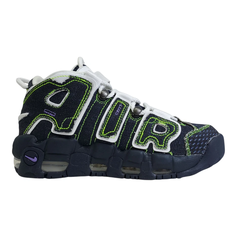 Nike Women's Air More Uptempo, Serena Williams Design Crew, Dark Obsidian/White - Image 2 of 4