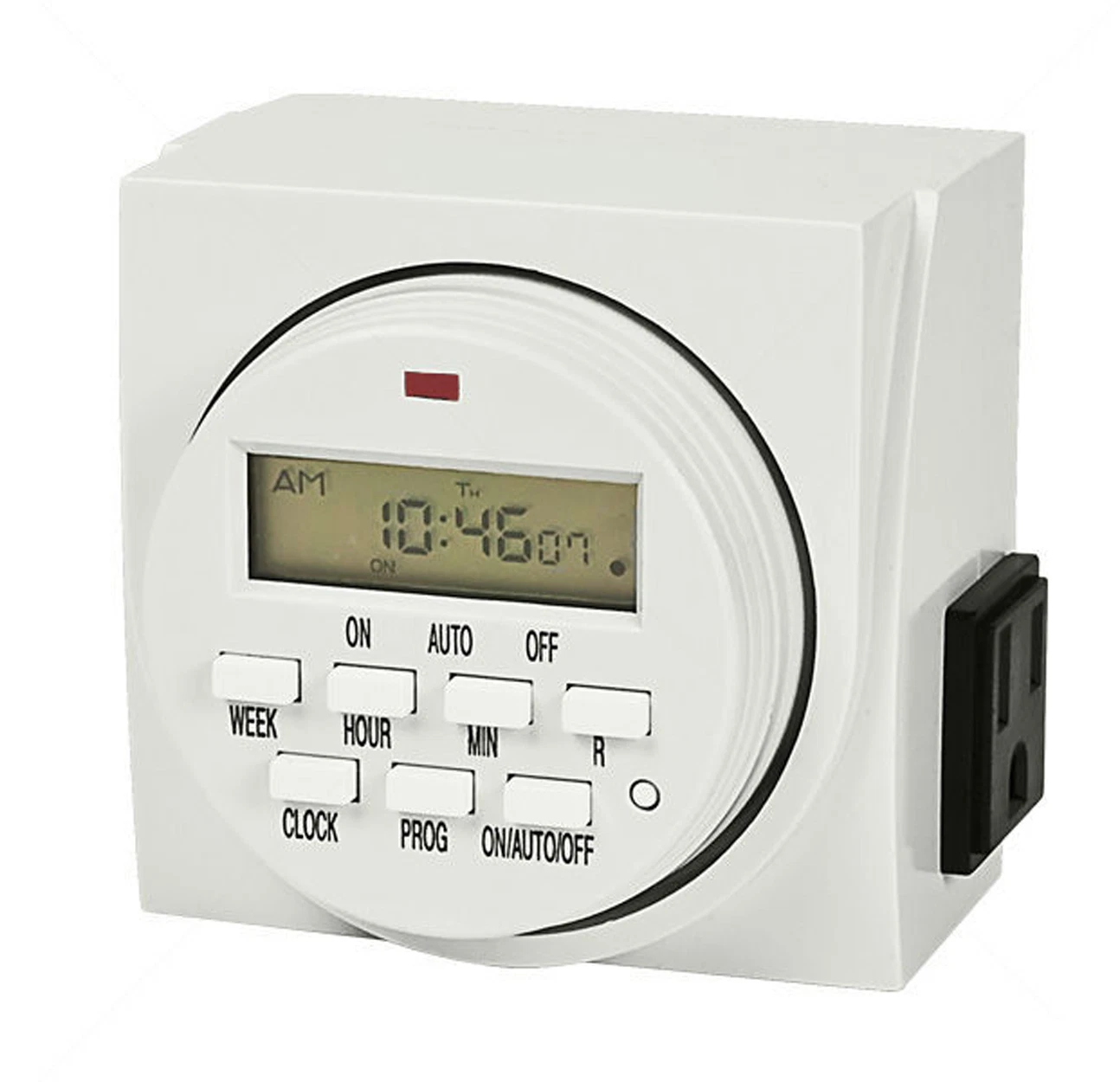 Outdoor Garden Watering 8 Cyle Lighting 7-Day Digital Programmable Timer