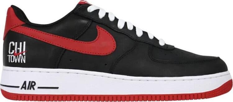 Air Force Jewel Qs Chicago Nike Air Force Jewel QS Women's Size 11 Pinstripe Black Red