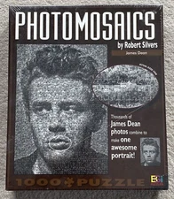 Photomosaics 1000 Piece Puzzle James Dean Buffalo Games