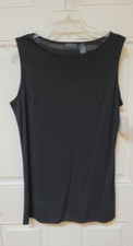 Beautiful New with Tags Liz Claiborne Black Tank Top Size M