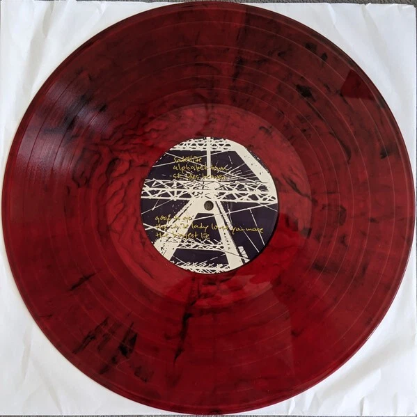 Elliott Smith Self Titled 1995 Album RED/BLACK SWIRL VINYL LP! Rare Best Buy NEW - Image 3 of 4