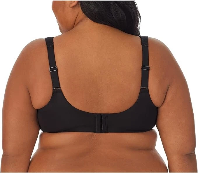 Camiseta sujetador DREAMFIT cobertura completa de microfibra con aros negro Foto 3 de 4