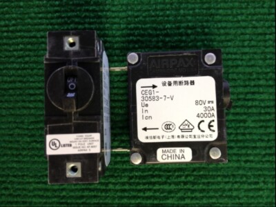 1PCS NEW FIT FOR AIRMAX CEG1-30583-7-V equipment circuit breaker 1P 30A 80V