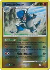 Damaged Rampardos - 13/127 - Holo Rare - Reverse Holo Pokemon Platinum on eBay