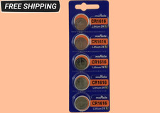 CR1616 - Lithium 3V MURATA- Exp. 2032 / 5 Pcs.