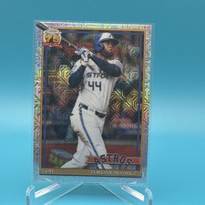 2026 Topps Series 1 - 1991 Topps Chrome Silver Pack Mojo Yordan Alvarez #91C-50