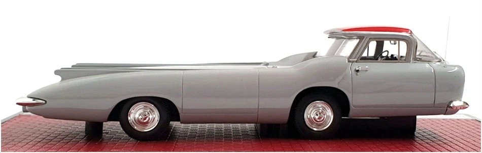 Matrix 1/43 Scale MX50302-042 - 1961 Holtkamp Cheetah Transporter - Red/Grey - Image 3 of 4