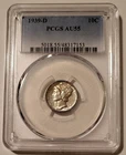1939 D Mercury Dime AU55 PCGS