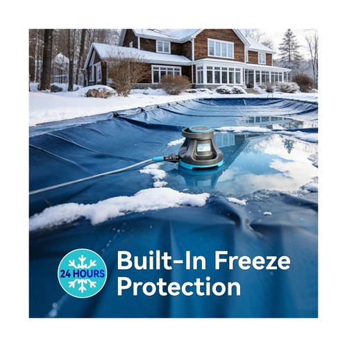 Aquastrong Pool Cover Pump Automatic On Off, Submersible Water Pump for Ingro... - Afbeelding 5 van 9