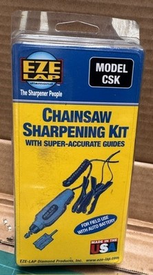 Eze-lap Kettensägen-Schärfset Blau, Ex-Display, Kette Ersatzteil