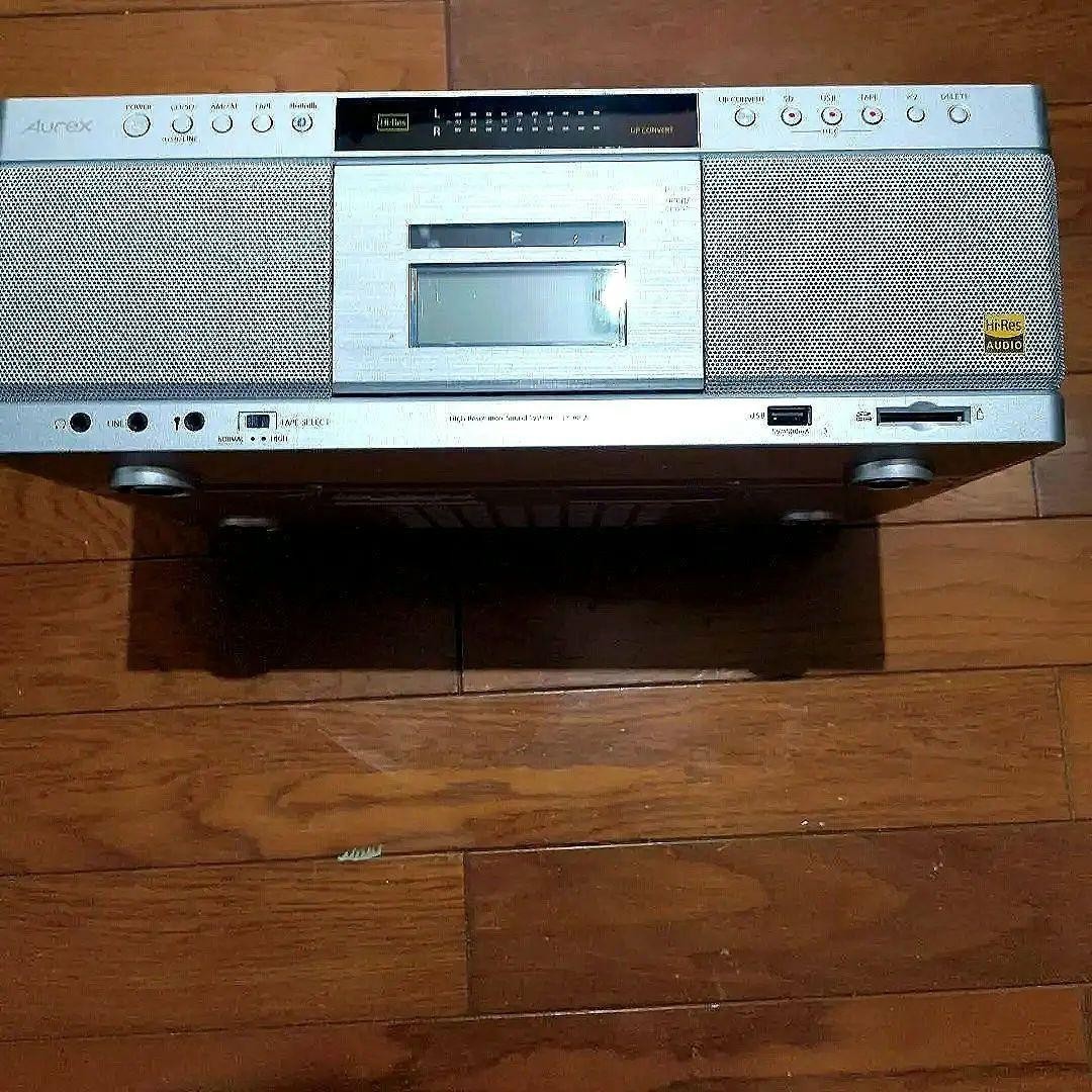 Used Toshiba High-Resolution SD-USB-CD Radio Cassette TOSHIB