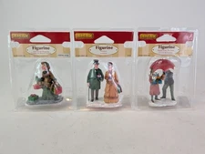 Lemax Shopping Figurines Lot Set