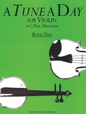 A Tune a Day Violin Book 2 Learn Play Lessons Fingering Charts C Paul Herfurth
