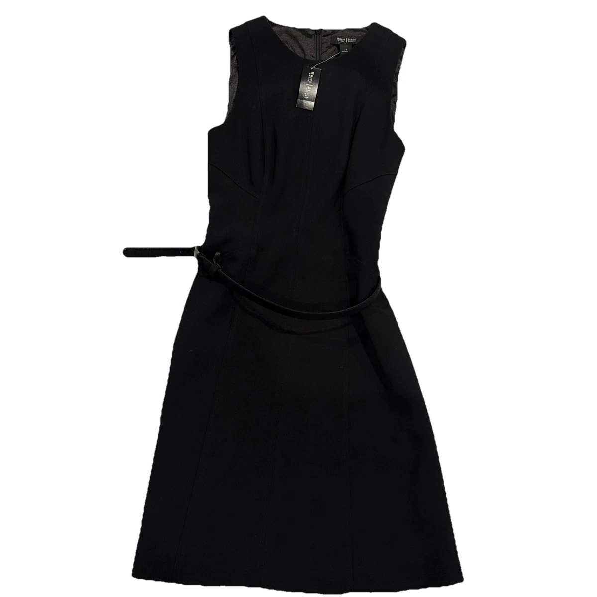 green emerald velvet dress White House Black Market Double V-Neck Fit & Flare Dress Size 6