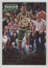 2015 Panini Threads Floor Generals Century Proof Red 46/99 Gary Payton HOF fm0