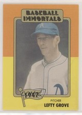 1980-84 SSPC Baseball Immortals 1st Printing Lefty Grove #52 HOF te2