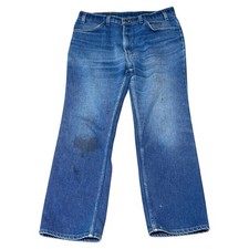 Levi's Action Straight Leg Jeans Vintage 90s Medium Wash 36x30