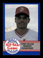 1988 Procards Triple A All Stars AAA-47 Terry Collins MGR