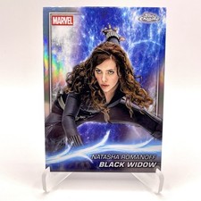 Topps Chrome 2025 Marvel Studios MCU - Refractor Karte - Black Widow Romanoff 7