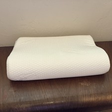 Tempur-Pedic Cervical Neck Pillow Standard Medium Profile White