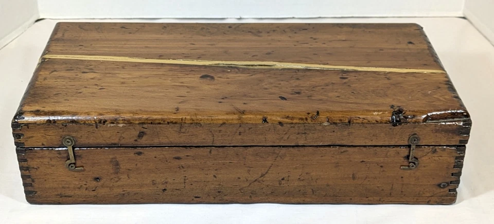 Taladro manual de trinquete especial Fulton, 28 brocas, bonita caja de almacenamiento antigua Foto 2 de 4