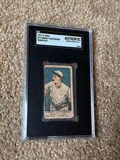 1919-21 W514 Christy Mathewson #72 New York Giants SGC Authentic Hand Cut HOF.
