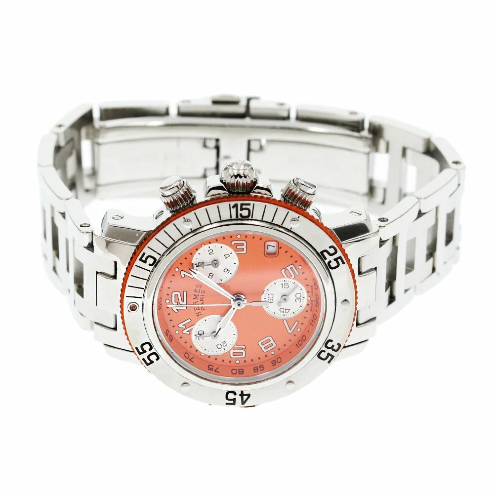 HERMÈS Hermes CL2.316 Clipper Diver Chrono Data Movimento Quarzo Cronografo Unisex 33mm