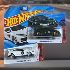 2026 HOT Wheels NIGHTSPEED 2018 Honda Civic TYPE R DOUBLE Up LOT 2