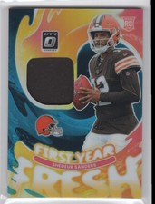 #FYFBH-SSS 2025 Optic First Year Fresh Shedeur Sanders RC Cleveland Browns