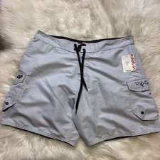 NWT  65 Rip Curl Screamer Mens 40 Grey Board Short Surf Swim Suit Trunks
