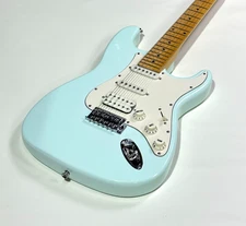 Light green ST Guitar Mahogany Body Maple neck Maple Fretboard  HSS pickup
