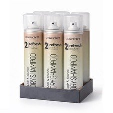 Leo Bancroft Body & Bounce Dry Shampoo - Great Value 6 x 300ml Can