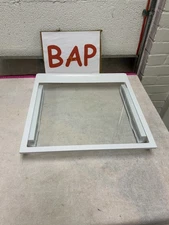 Frigidaire Refrigerator Lower Drawer Cover with Glass 5304535254 OEM