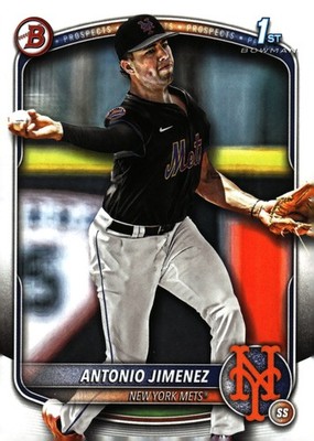 2025 Bowman Draft Antonio Jimenez #BD-56