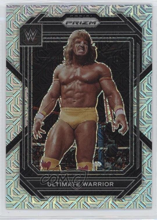 2023 Panini Prizm WWE Mojo Prizm 11/25 Ultimate Warrior #162 HOF 0p4n