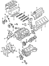 Genuine Ford Engine Timing Chain Tensioner 7T4Z-6K254-B