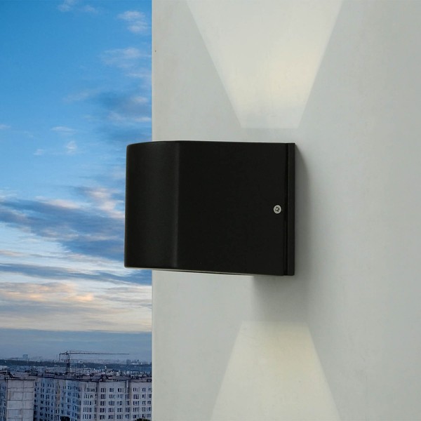 AußEnleuchte Wandlampe IP44 Up Down B: 9 Cm G9 Indirektes Licht Fassadenstrahler-image
