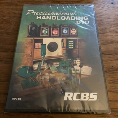RCBS Instructional DVD Precisioneered Handloading 99910 RC-99910 Sealed New