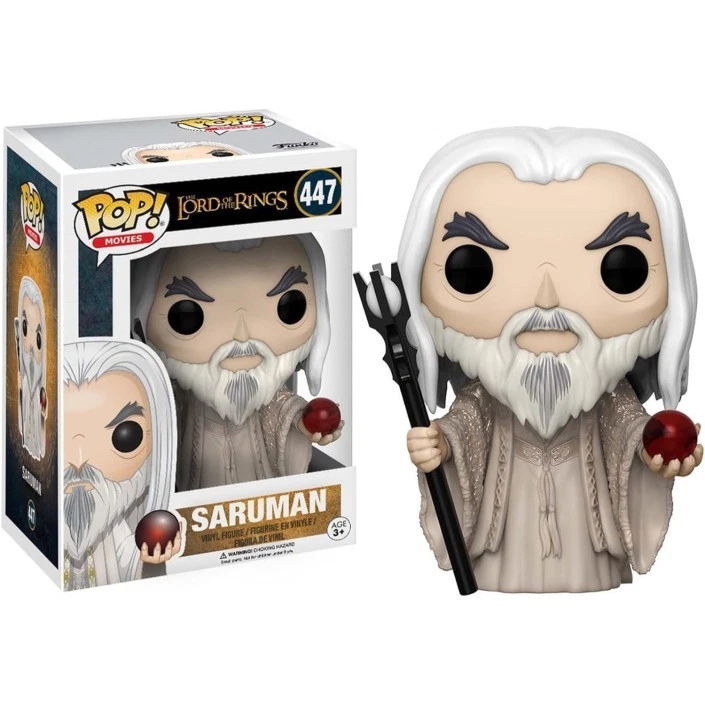 Figura Funko Pop! Películas El Señor de los Anillos Saruman Modelo 447 | 13555 F - Imagen 3 de 3