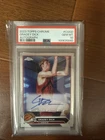 2023-24 Topps Chrome Gradey Dick Rookie Auto PSA 10 Gem Mint Toronto Raptors