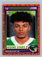 2024 Score a Treat - Braelon Allen #5 Orange Pumpkins