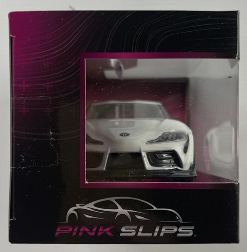 Jada PINK SLIPS 2020 FORD TOYOTA SUPRA DIECAST 1:32 White - Bild 2 von 4
