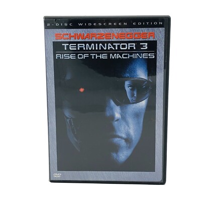 Terminator 3 Rise of the Machines DVD 2003 2-Disc Set Widescreen ...