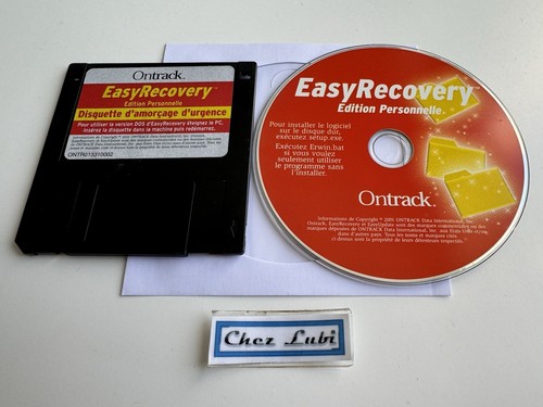 Ontrack - EasyRecovery Édition Personnelle - PC - FR - 2001 - Avec Disquette - 第 1/1 張圖片