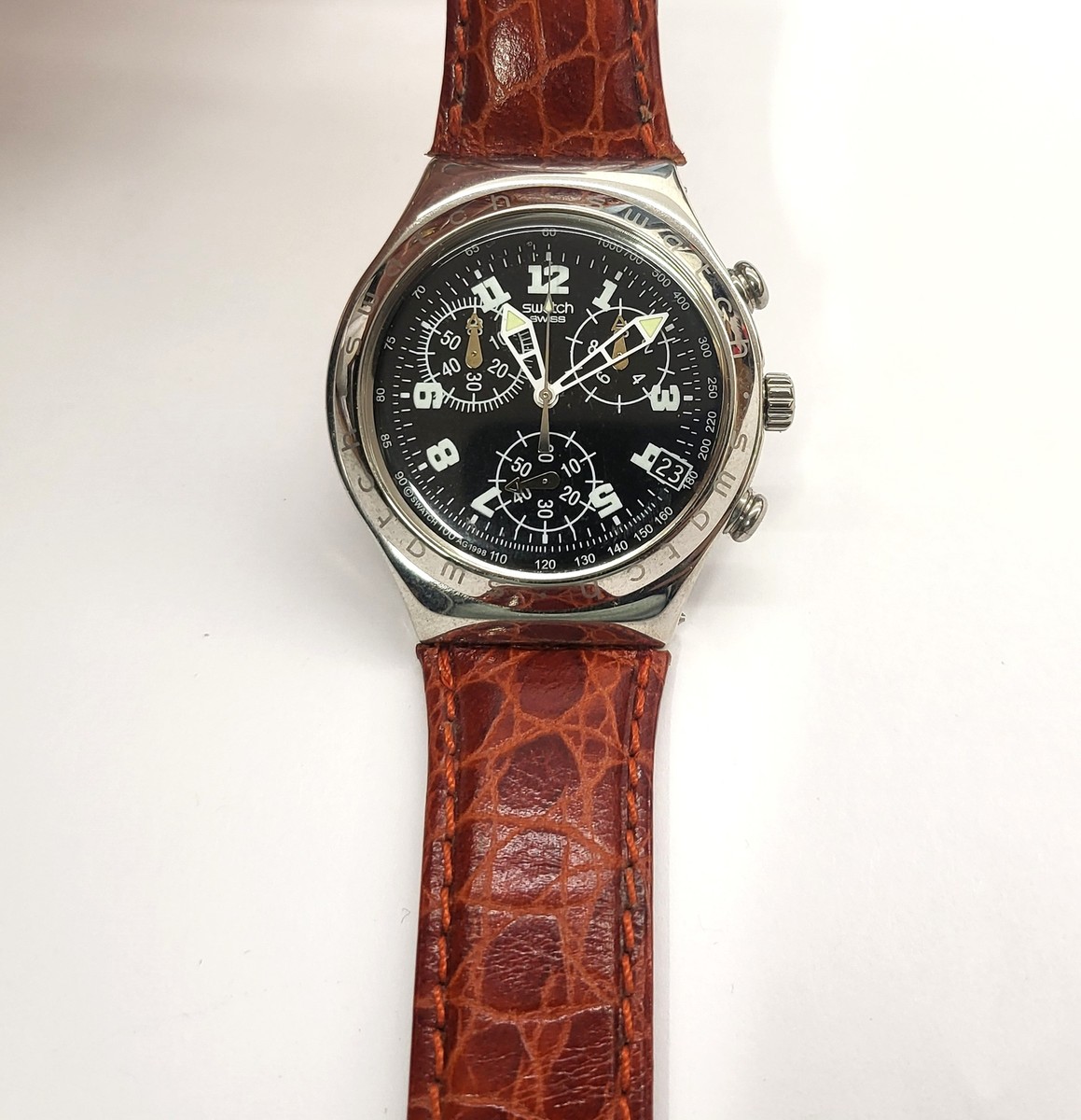 SWATCH IRONY CHRONO 1999 - YCS409G - CADMOS - Brand New | eBay