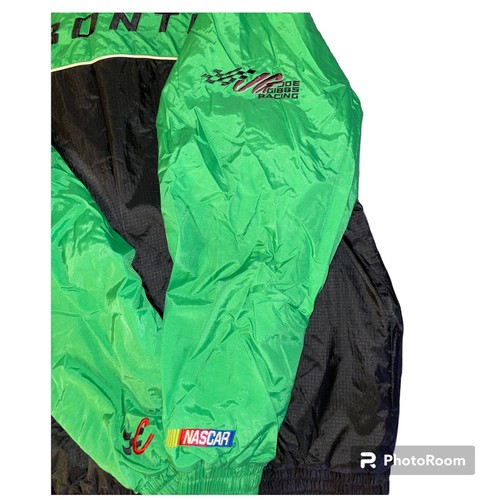 Chase Authentics Vintage Bobby Labonte NASCAR Interstate Racing Puffer Jacket L - Picture 4 of 9
