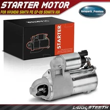 Starter Motor for Hyundai Santa Fe 2007-2009 Sonata Kia Amanti 1.4KW 12V CW 8T